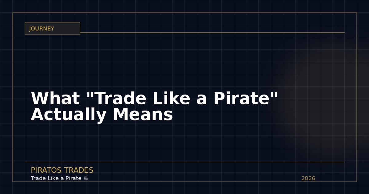 What “Trade Like a Pirate” Actually Means