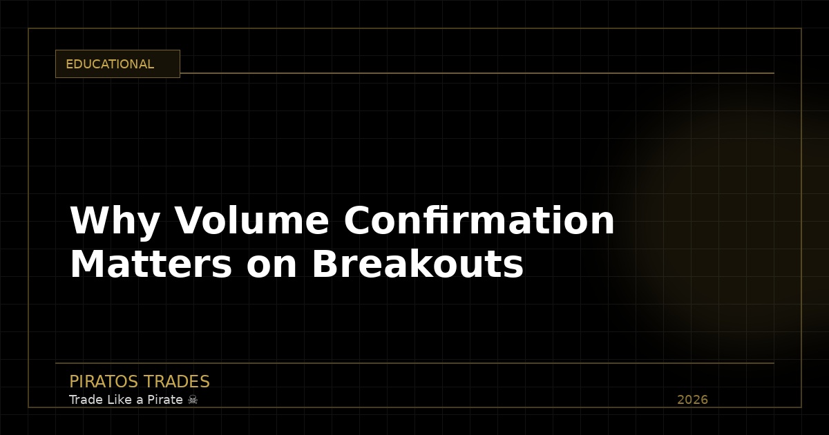 Why Volume Confirmation Matters on Breakouts