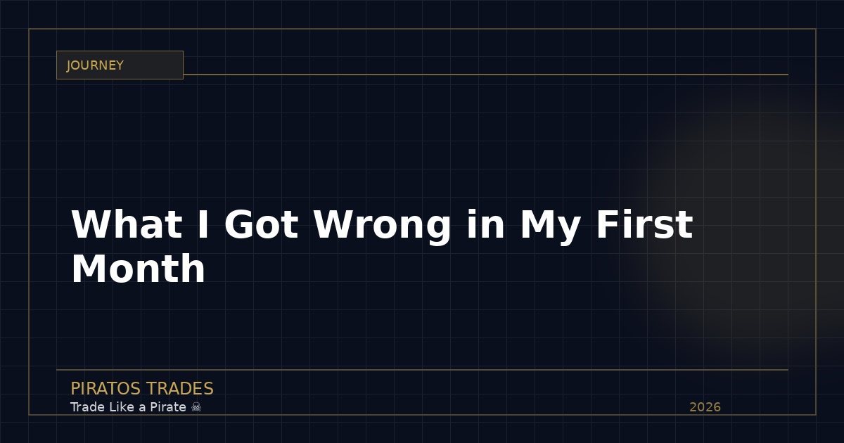 What I Got Wrong in My First Month